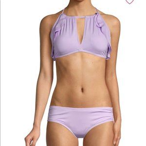 Lavender Halter Bikini Set
